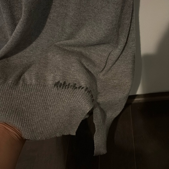 Dana Ashkenazi Distressed Scorpion Sweater Dress, Size S, cotton - Picture 3 of 9